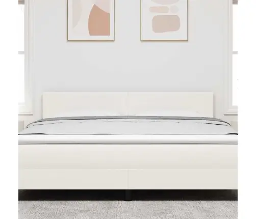 Led Gultas Galva Ar Galvas Klāju Krēmkrāsa 180 Cm Poliesters Vidaxl