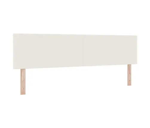 Led Gultas Galva Ar Galvas Klāju Krēmkrāsa 180 Cm Poliesters Vidaxl