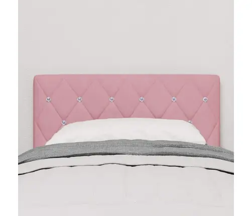 Led Gultas Galva Ar Galvas Klāju Rozā 80 Cm Poliesters Vidaxl