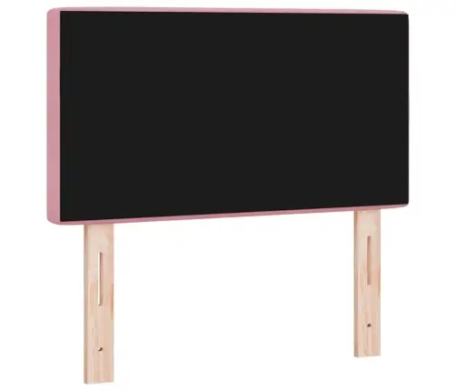 Led Gultas Galva Ar Galvas Klāju Rozā 80 Cm Poliesters Vidaxl