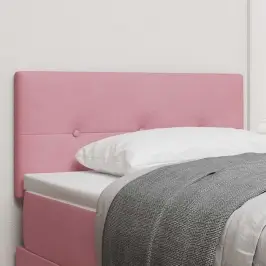 Galvgalis Ar Led Sloksnes Lukturiem Regulējams Rozā 80 Cm Samts Vidaxl