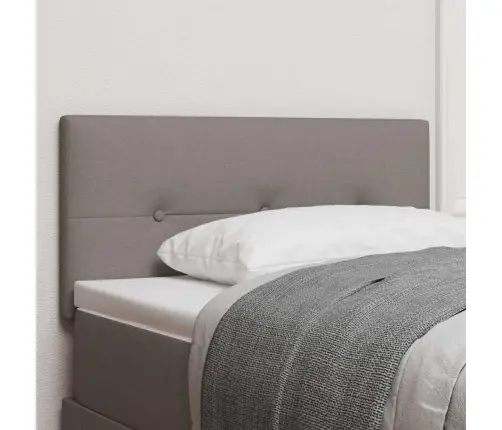 Led Galvūgalis Su Led Juostelių Žibintais Taupe 90 Cm Audinys