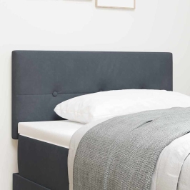 Galvgalis Ar Led Sloksnes Lukturiem Pelēka 90 Cm Samts Vidaxl