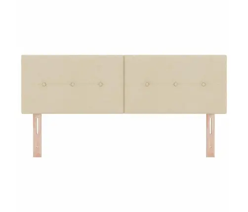 Led Gultas Galva Ar Galvas Klāju Krēmkrāsa 144 Cm Poliesters Vidaxl