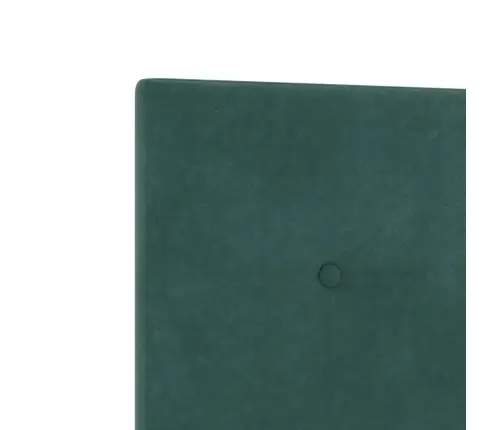 Led Gultas Galva Ar Galvas Klāju Zaļa 144 Cm Poliesters Vidaxl