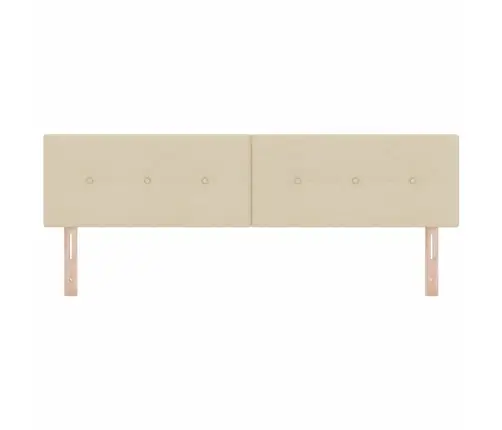Led Gultas Galva Ar Galvas Klāju Krēmkrāsa 180 Cm Poliesters Vidaxl