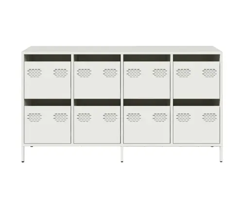 Šoninė Spintelė, Balta, 135X39X73,5cm Plienas