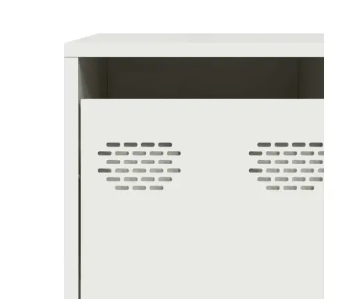 Šoninė Spintelė, Balta, 135X39X73,5cm Plienas