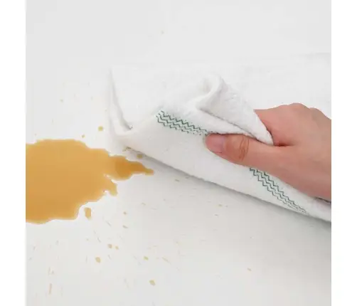 Tīrīšanas Lupatiņas, 50 Gab., Baltas Ar Zaļām Svītrām, 50X60 Cm Vidaxl