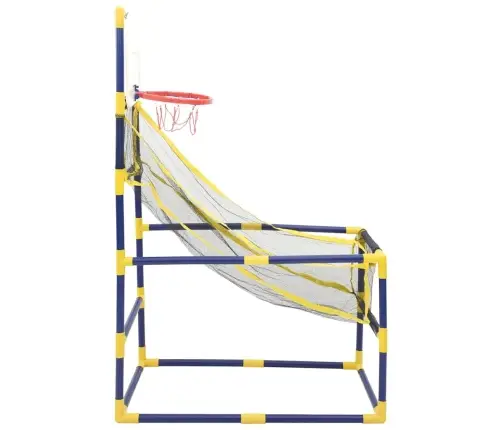 Arcade Basketbola Spēļu Komplekts Ar Bumbu Un Pumpi 45X86X127Cm Vidaxl