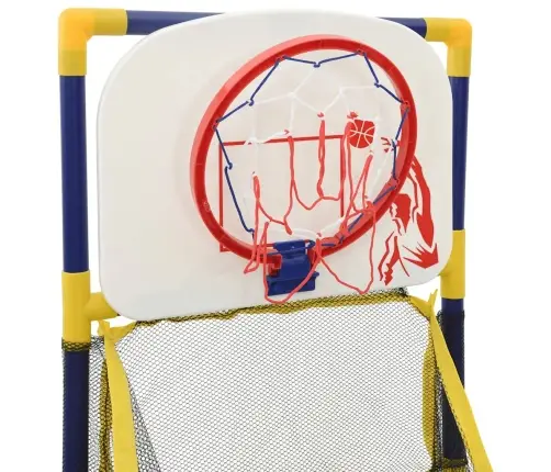 Arcade Basketbola Spēļu Komplekts Ar Bumbu Un Pumpi 45X86X127Cm Vidaxl