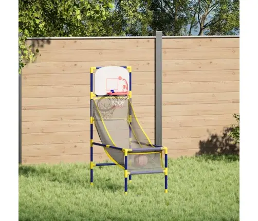 Arcade Basketbola Spēļu Komplekts Ar Bumbu Un Pumpi 45X86X127Cm Vidaxl
