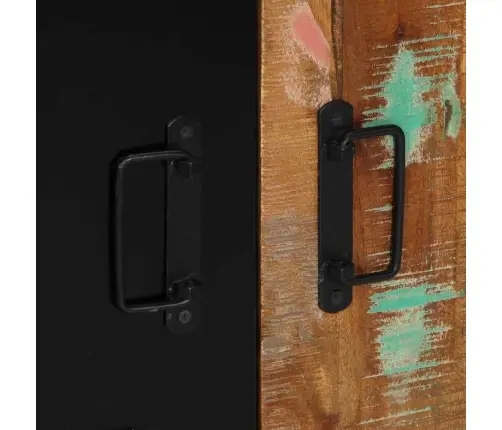 Vannas Istabas Mēbeļu Komplekts 2 Pcs Pārstrādāts Masīvkoks Vidaxl