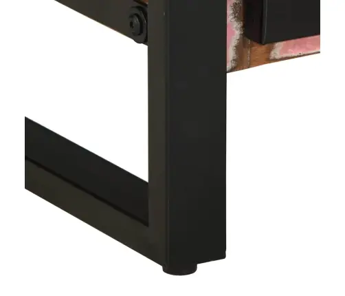 Vannas Istabas Mēbeļu Komplekts 3 Pcs Ciets Atjaunots Koks Vidaxl