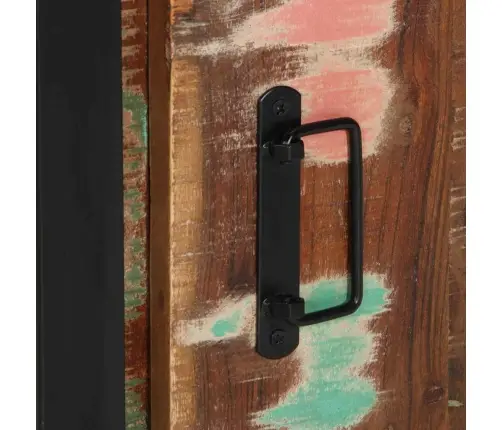 Vannas Istabas Mēbeļu Komplekts 4 Pcs Ciets Atjaunots Koks Vidaxl