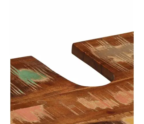 Vonios Baldų Rinkinys Su Lentyna 4 Pcs Kieta Atnaujinta Mediena Vonios Baldų Rinkinys Su Lentyna 4 Pcs Kieta Atnaujinta Mediena