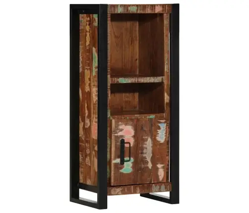 Vannitoa Mööbleset 4 Pcs Mitmevärviline Tugev Taastatud Puit