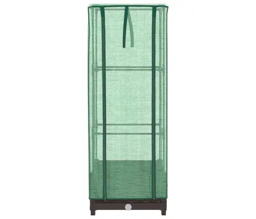 Paaugstināta Puķu Kaste Ar Pārsegu, 40X40X123 Cm Vidaxl