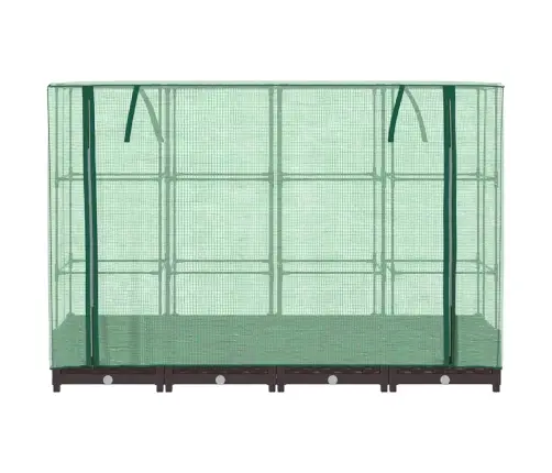 Taimekast Kasvuhoonekattega, Rotangi Välimus, 160 X 40 X 123 Cm