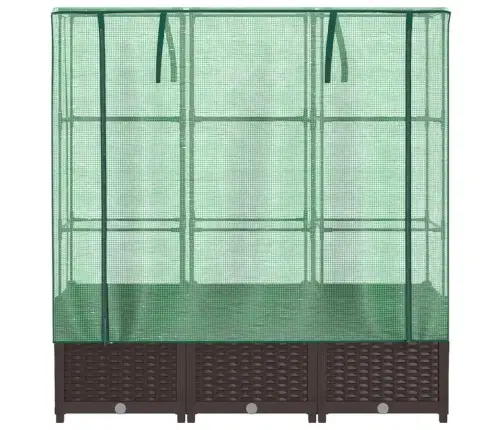 Pakelta Lysvė Su Šiltnamio Dangčiu, 120X40X138Cm
