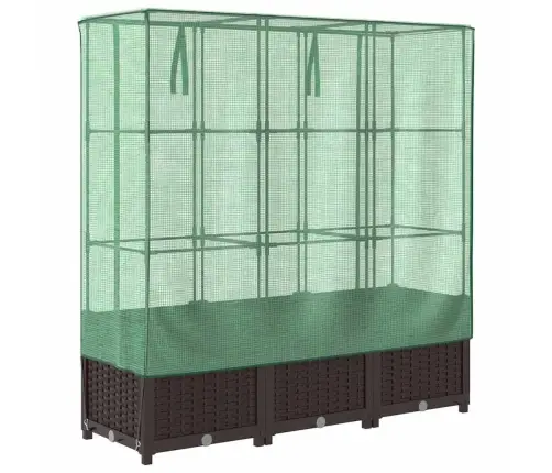 Pakelta Lysvė Su Šiltnamio Dangčiu, 120X40X138Cm