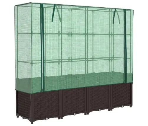 Pakelta Lysvė Su Šiltnamio Dangčiu, 160X40X153Cm