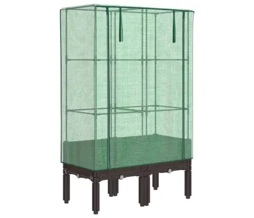 Pakelta Lysvė Su Šiltnamio Dangčiu, 80X40X140Cm