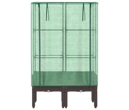 Pakelta Lysvė Su Šiltnamio Dangčiu, 80X40X140Cm