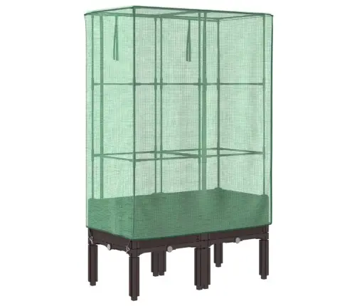 Pakelta Lysvė Su Šiltnamio Dangčiu, 80X40X140Cm