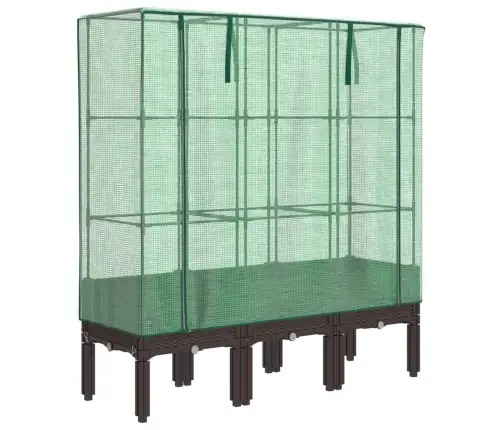 Pakelta Lysvė Su Šiltnamio Dangčiu, 120X40X140Cm