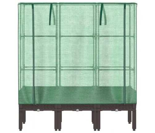 Pakelta Lysvė Su Šiltnamio Dangčiu, 120X40X140Cm