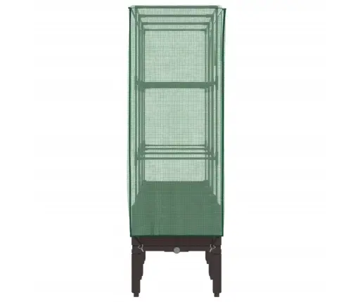 Pakelta Lysvė Su Šiltnamio Dangčiu, 120X40X140Cm