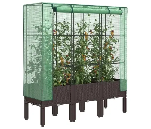 Pakelta Lysvė Su Šiltnamio Dangčiu, 120X40X140Cm