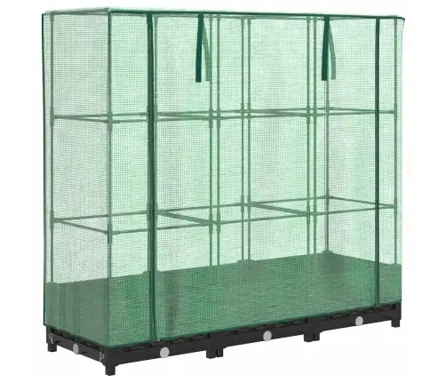 Paaugstināta Puķu Kaste Ar Pārsegu, 120X40X123 Cm Vidaxl