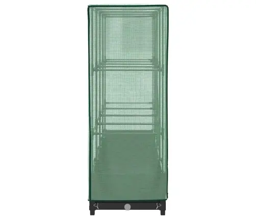 Paaugstināta Puķu Kaste Ar Pārsegu, 160X40X123 Cm Vidaxl