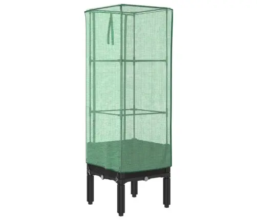 Pakelta Lysvė Su Šiltnamio Dangčiu, 40X40X140Cm