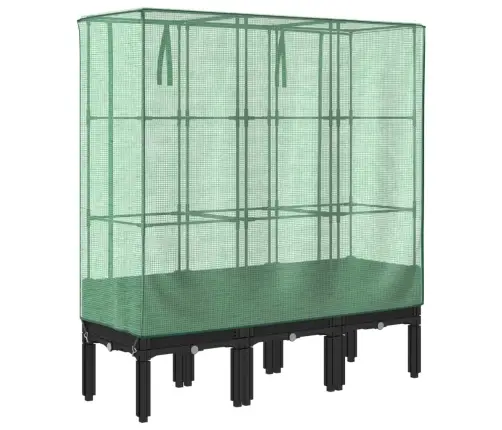 Paaugstināta Puķu Kaste Ar Pārsegu, 120X40X140 Cm Vidaxl