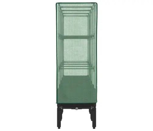 Paaugstināta Puķu Kaste Ar Pārsegu, 160X40X140 Cm Vidaxl