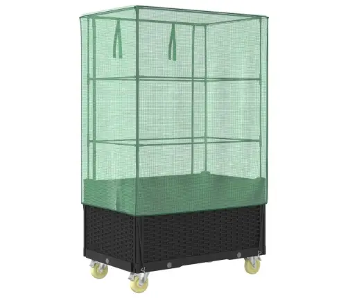 Pakelta Lysvė Su Uždangalu Ir Ratukais, 80X50X182Cm