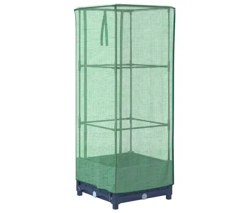 Pakelta Lysvė Su Šiltnamio Dangčiu, 40X40X123Cm