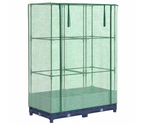 Paaugstināta Puķu Kaste Ar Pārsegu, 80X40X123 Cm Vidaxl