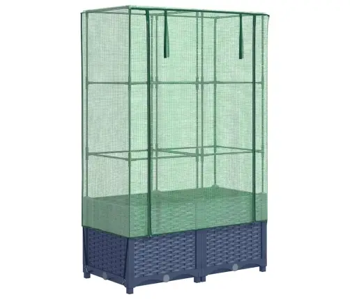 Paaugstināta Puķu Kaste Ar Pārsegu, 80X40X138 Cm Vidaxl