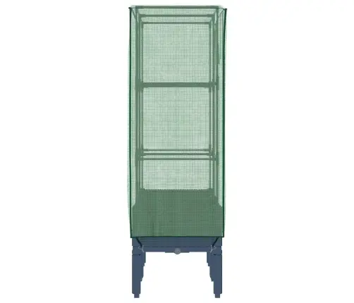 Pakelta Lysvė Su Šiltnamio Dangčiu, 80X40X140Cm