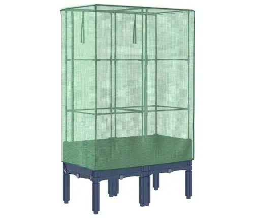 Pakelta Lysvė Su Šiltnamio Dangčiu, 80X40X140Cm