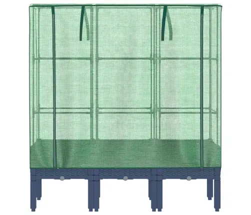 Paaugstināta Puķu Kaste Ar Pārsegu, 120X40X140 Cm Vidaxl