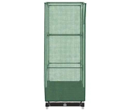 Paaugstināta Puķu Kaste Ar Pārsegu, 40X40X123 Cm Vidaxl