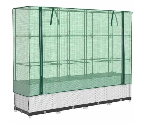 Paaugstināta Puķu Kaste Ar Pārsegu, 160X40X138 Cm Vidaxl