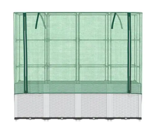 Paaugstināta Puķu Kaste Ar Pārsegu, 160X40X153 Cm Vidaxl