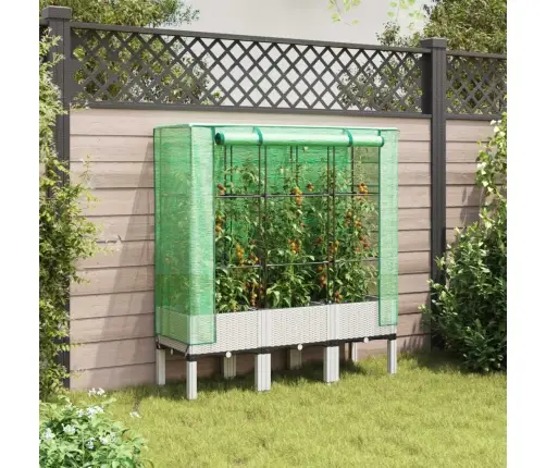 Pakelta Lysvė Su Šiltnamio Dangčiu, 120X40X140Cm