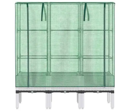 Pakelta Lysvė Su Šiltnamio Dangčiu, 120X40X140Cm